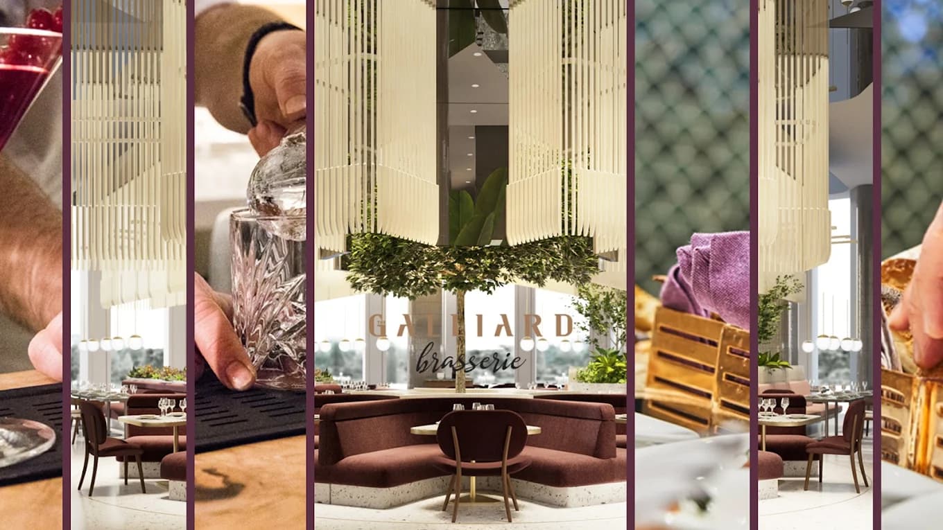 The Galliard restaurant and lounge in Downtown Dubai