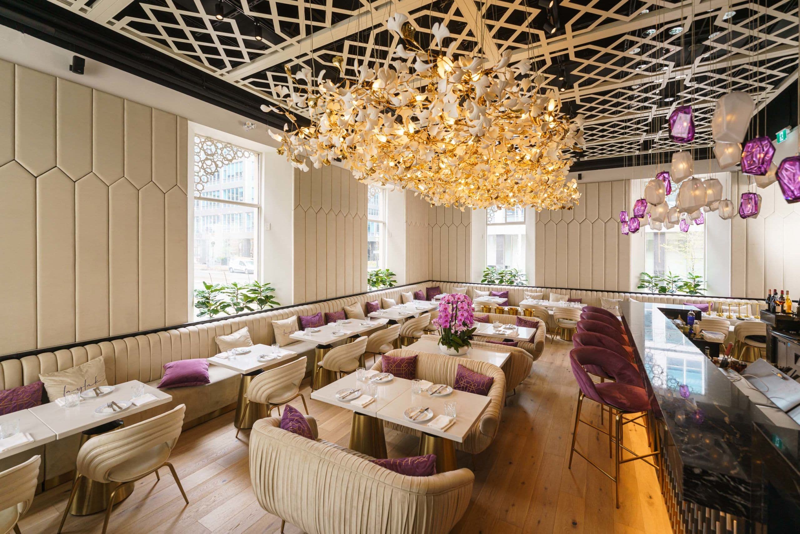 Dining space at La Maison Ani