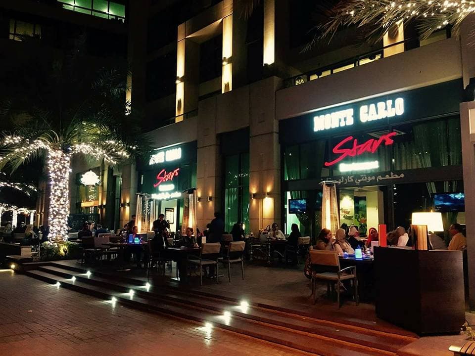 Monte Carlo Stars restaurant in Dubai Marina