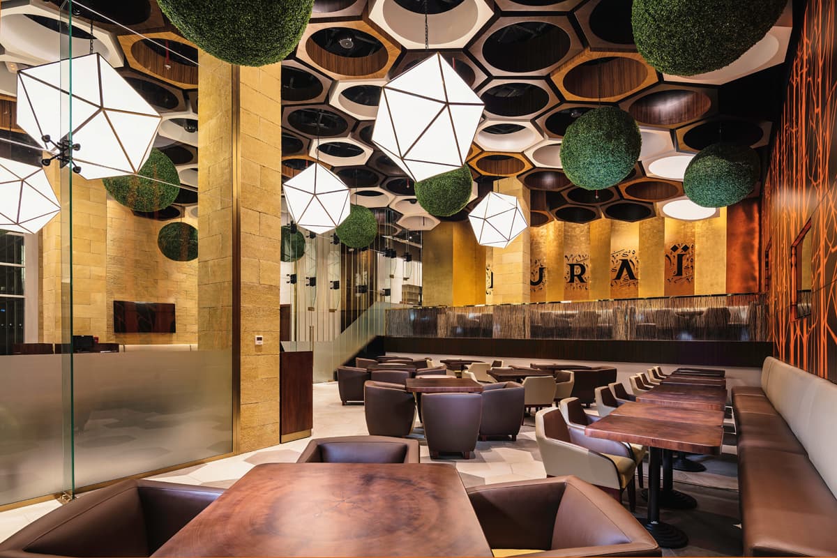 Nurai international cafe in Motor City Dubai