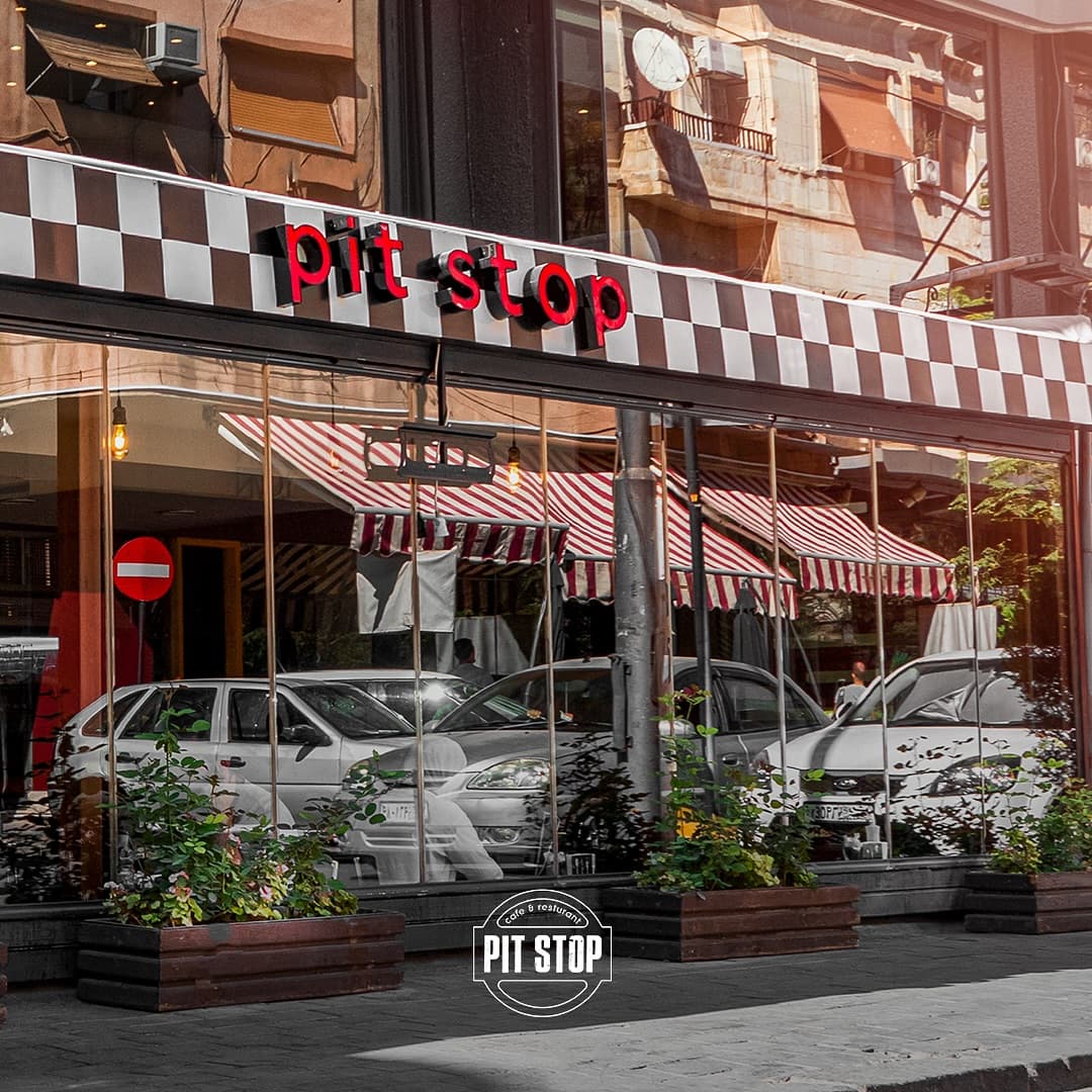 Pit Stop cafe and shisha in Damascus