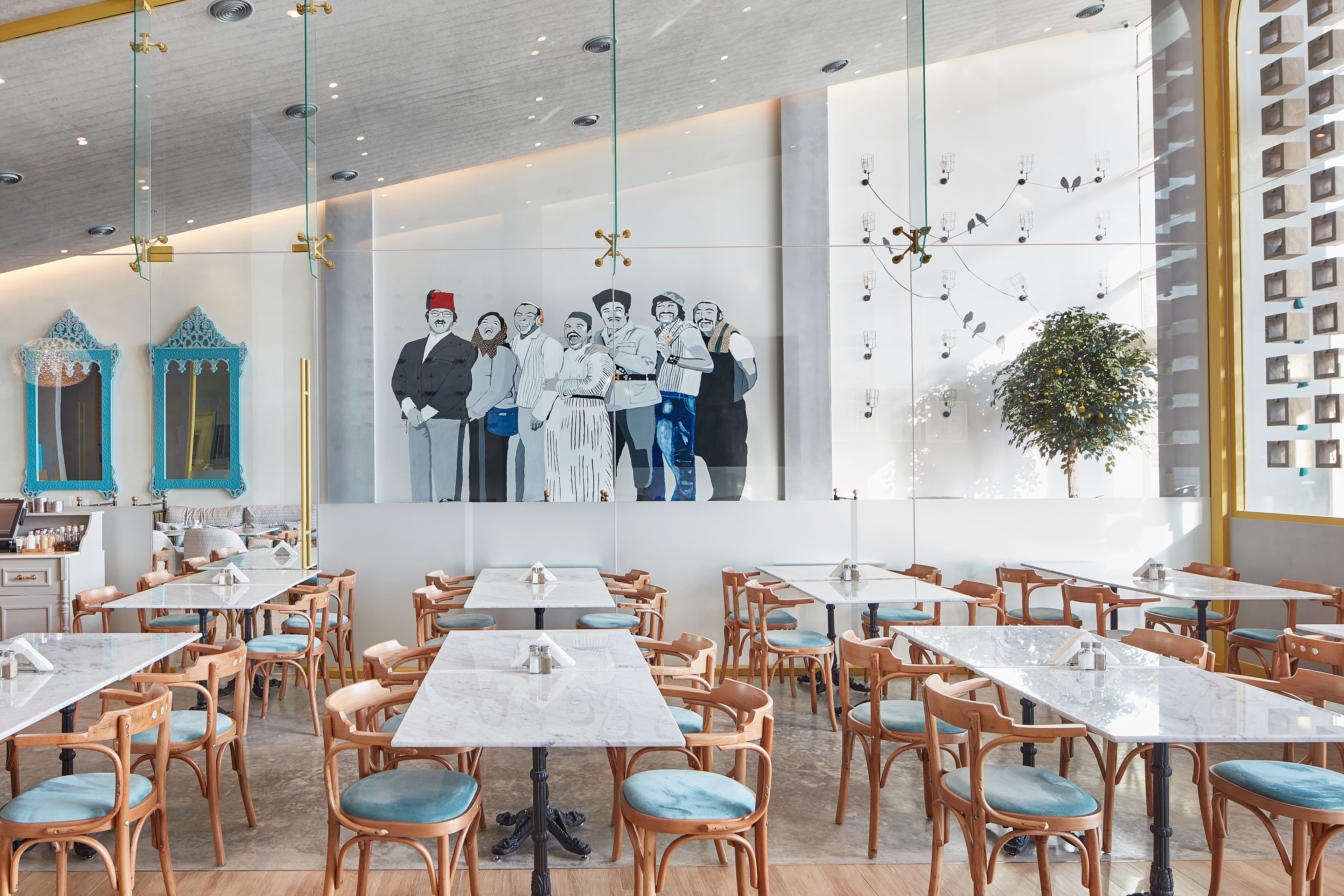 Sahelnom cafe and restaurant in Business Bay Dubai